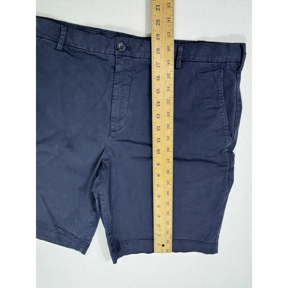 Charles Tyrwhitt Mens 38x9 Chino Shorts Cotton Stretch Blue Modern Luxury